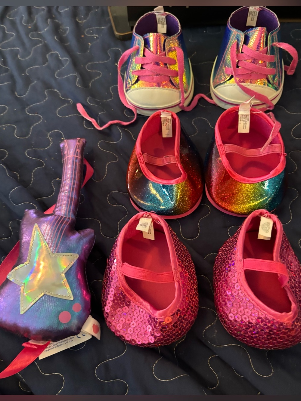 Build-A-Bear Rock Star lot -7 pieces
